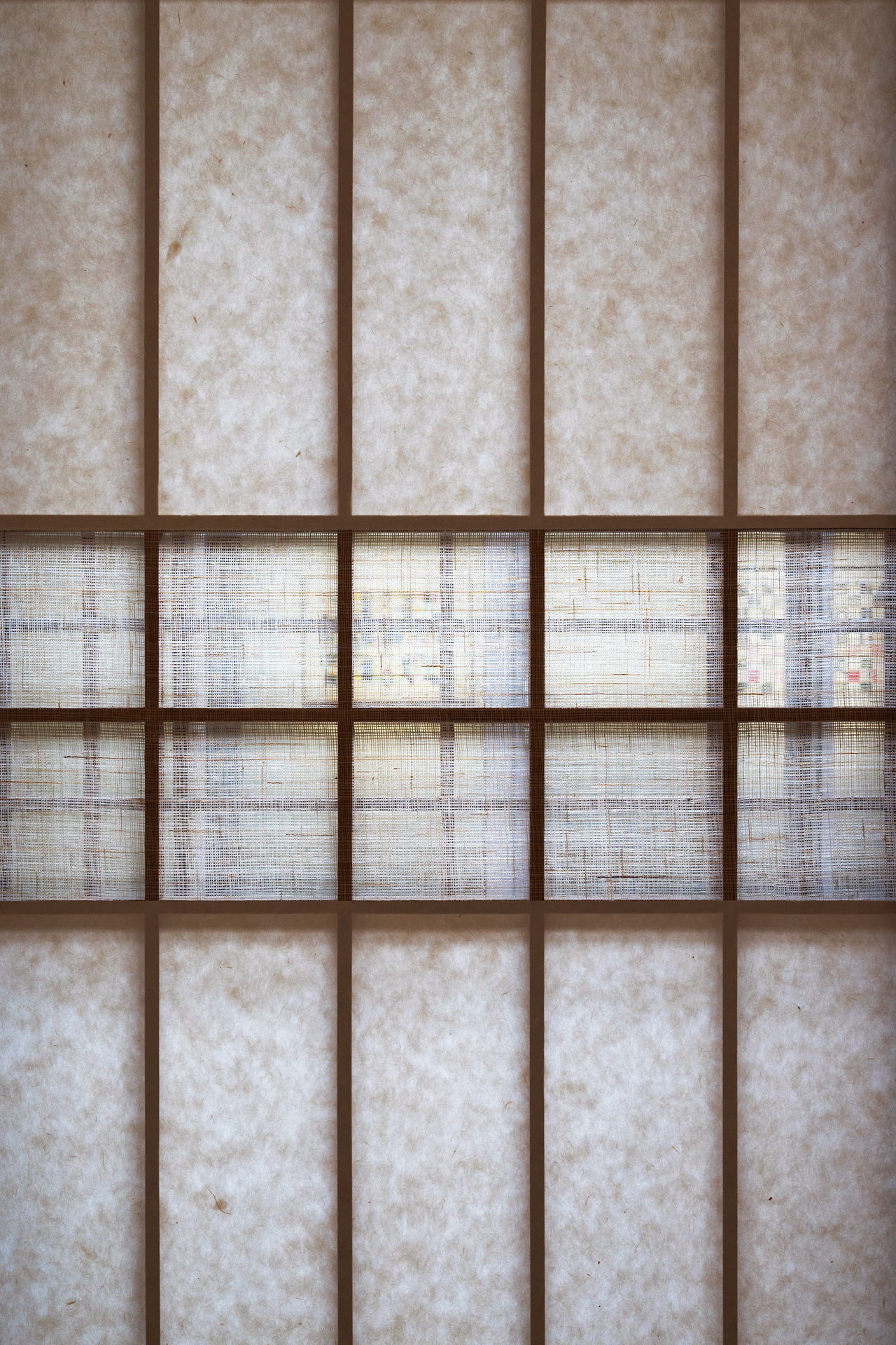 Korean wall close-up