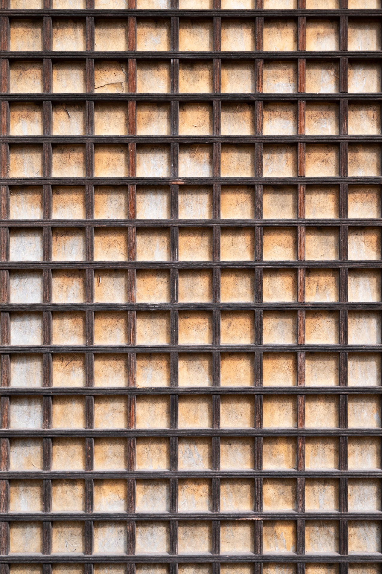Korean wall close-up