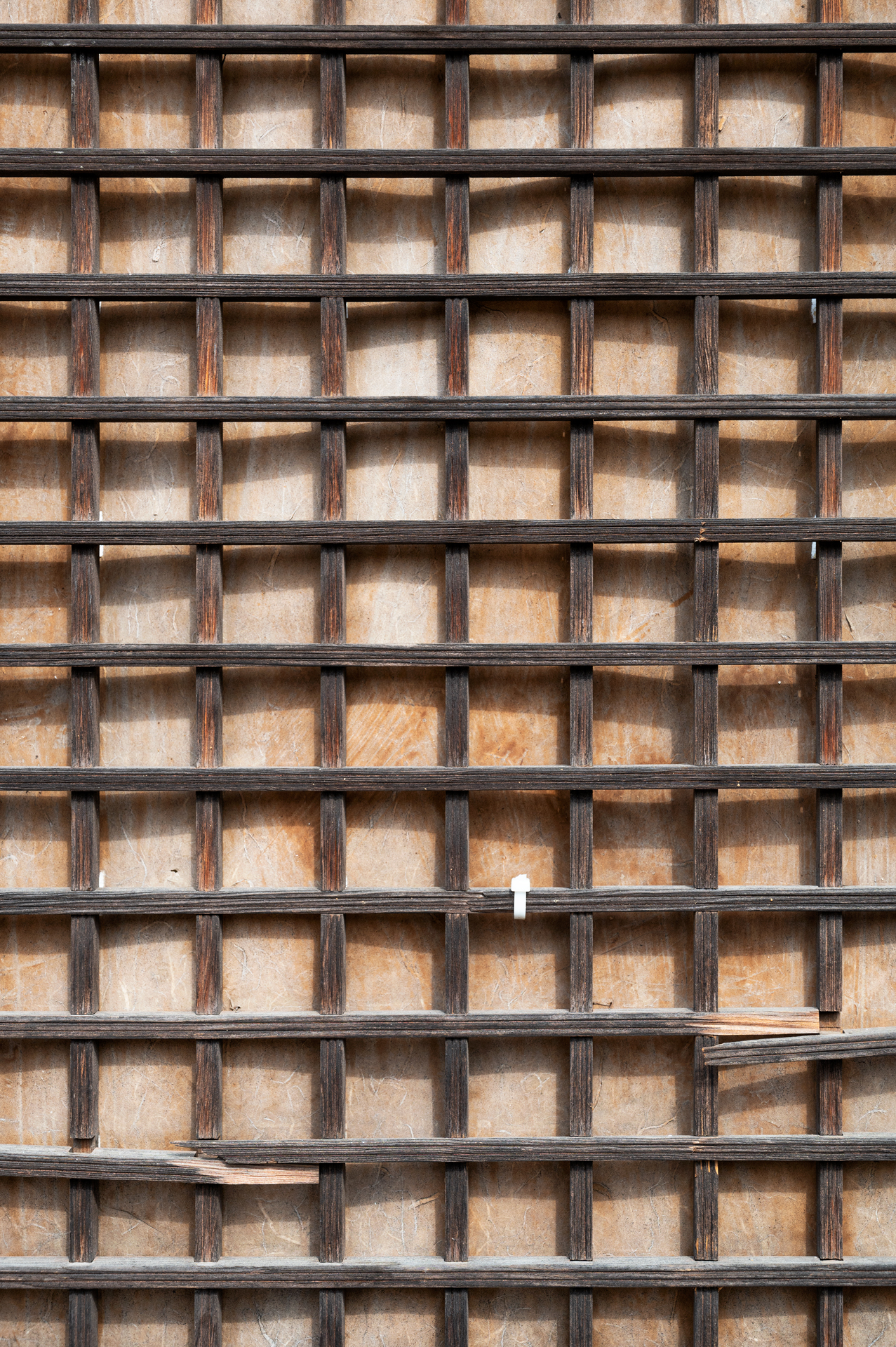 Korean wall close-up