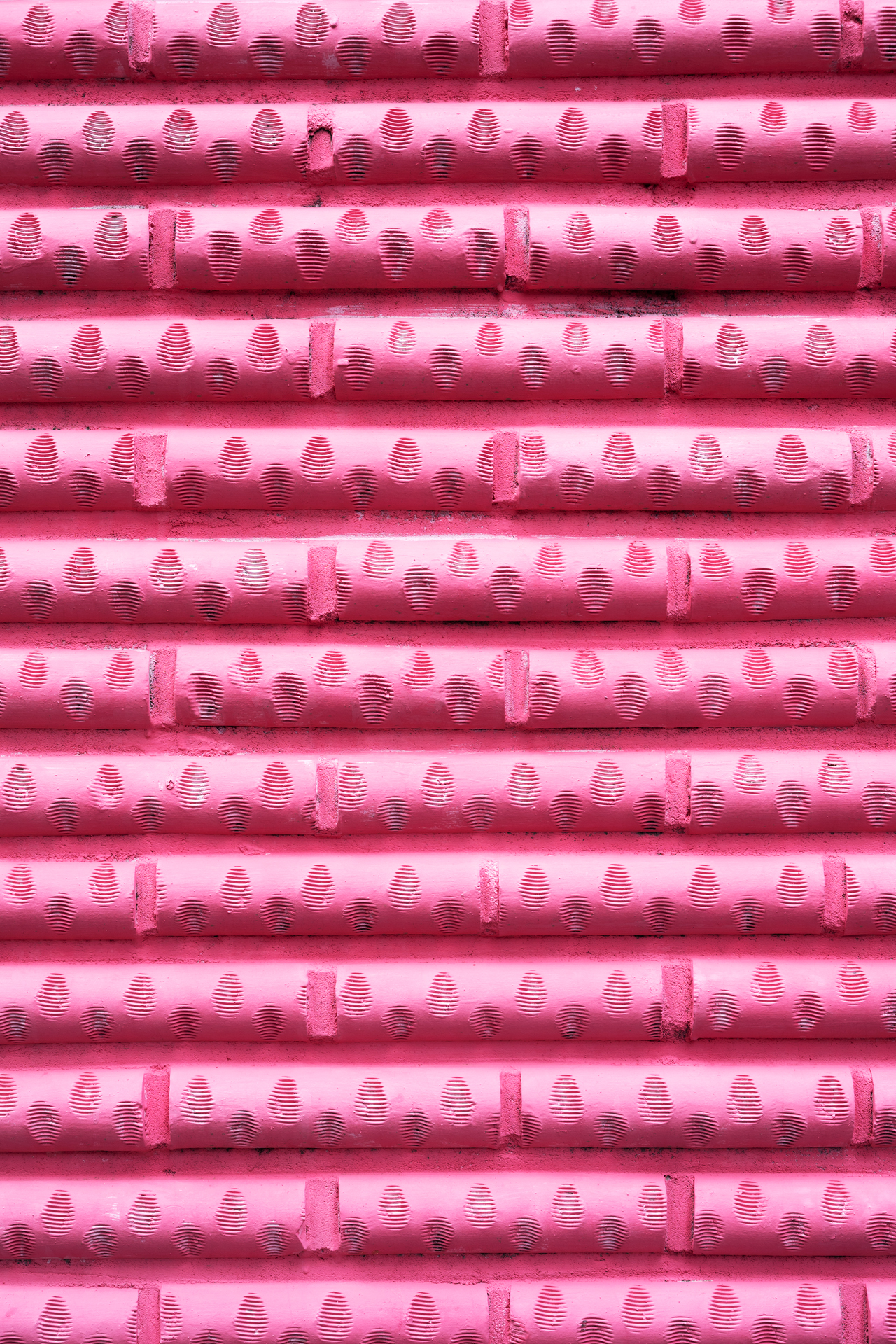 Korean wall close-up